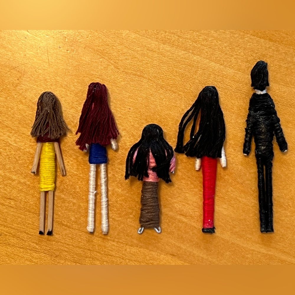 Worry Dolls / Toothpick Dolls / Paperclip Doll - Picture 13 of 15